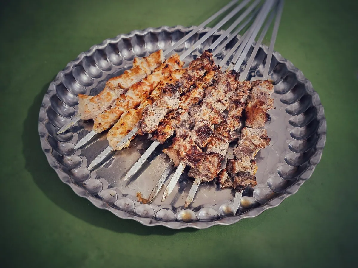 Kebab food typical of Abrakebabra